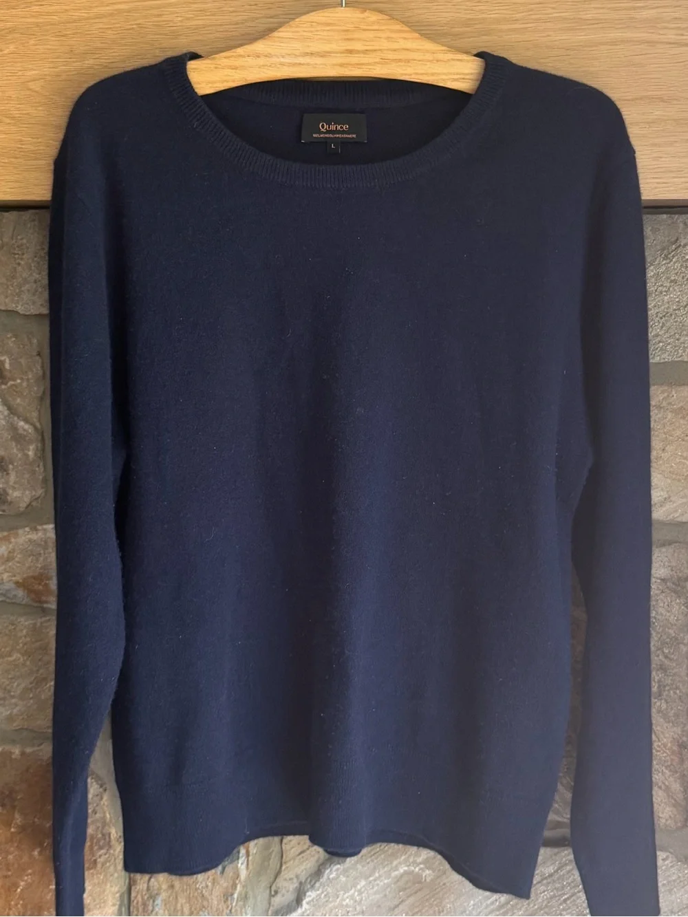 Quince Mongolian Cashmere Crewneck Sweater size L - Picture 8 of 10